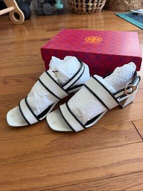Tory Burch Selby Sandal in New Ivory